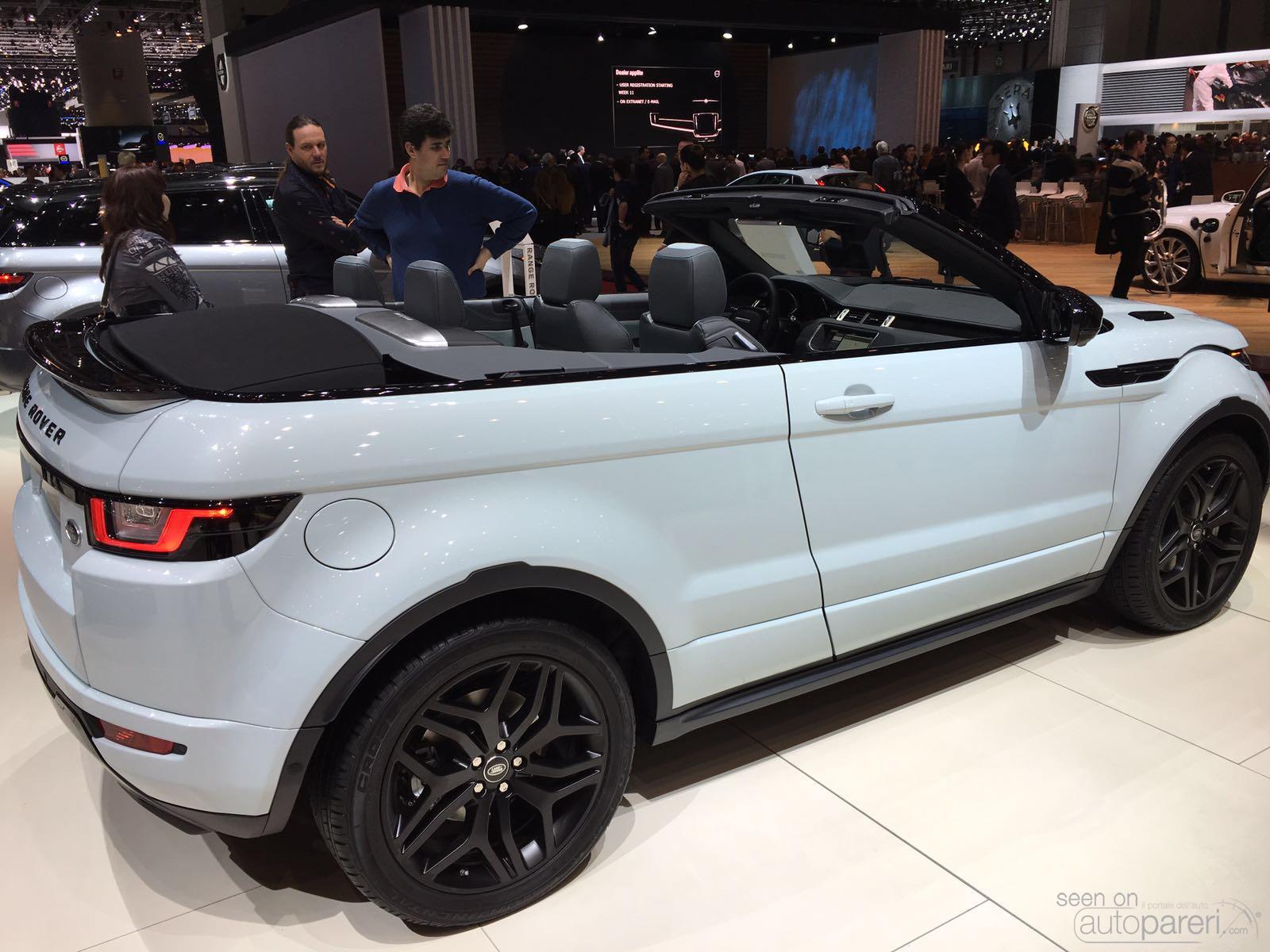 Land Rover al salone di Ginevra 2016