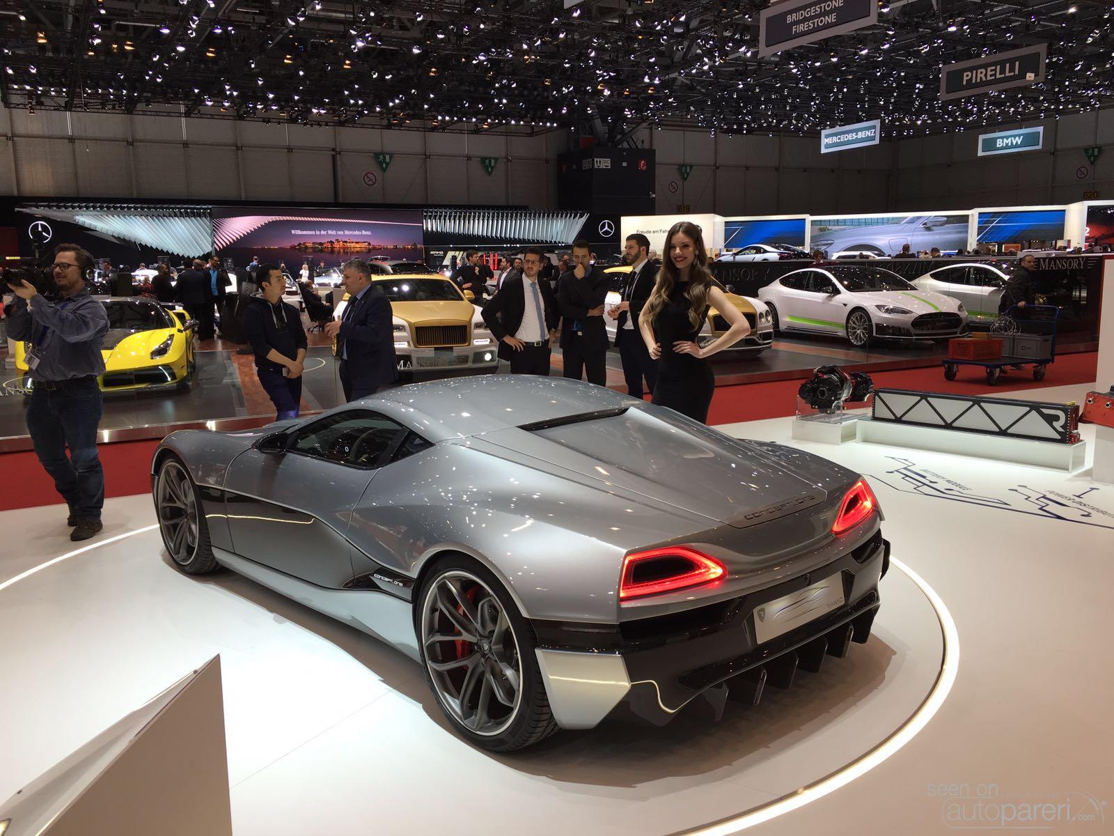 Rimac Automobili al salone di Ginevra 2016