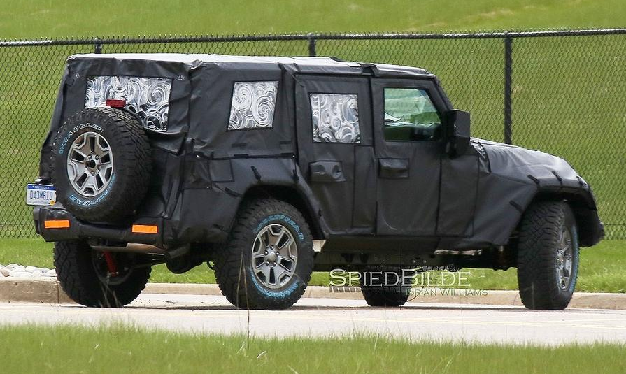 Jeep Wrangler IV (Spy)