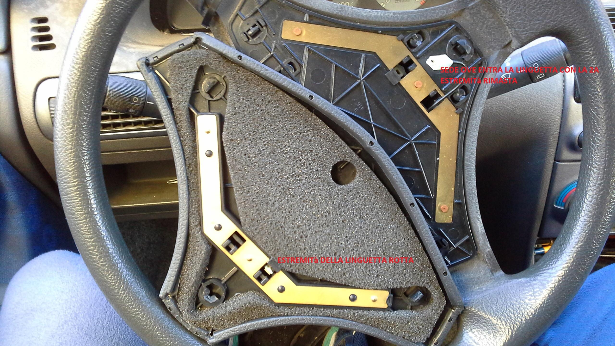 Interruttore clacson fiat punto 1.2 16v 1a serie