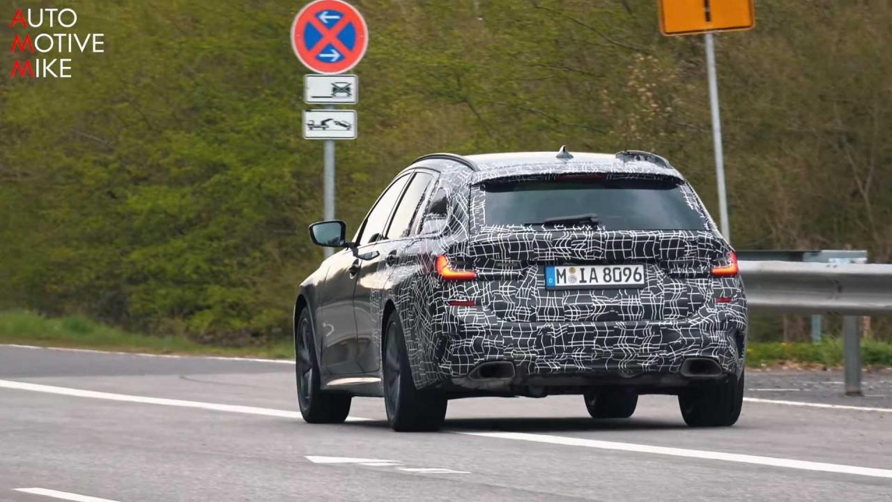 BMW M340i Touring 2019 Spy Nurburgring G21 (4).jpg