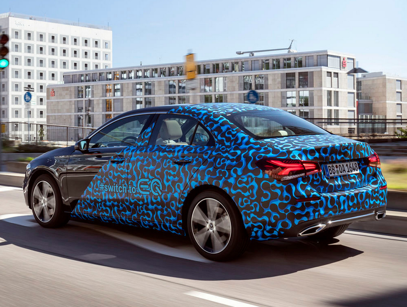 Mercedes-Benz Classe A PHEV (Spy)