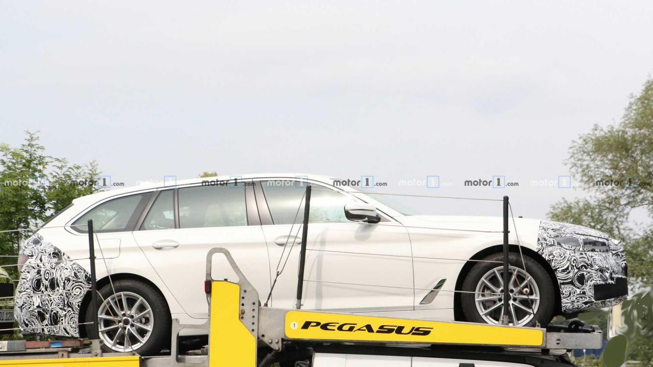 BMW Serie 5 facelift Touring G31 Spy 2020 (2).jpg