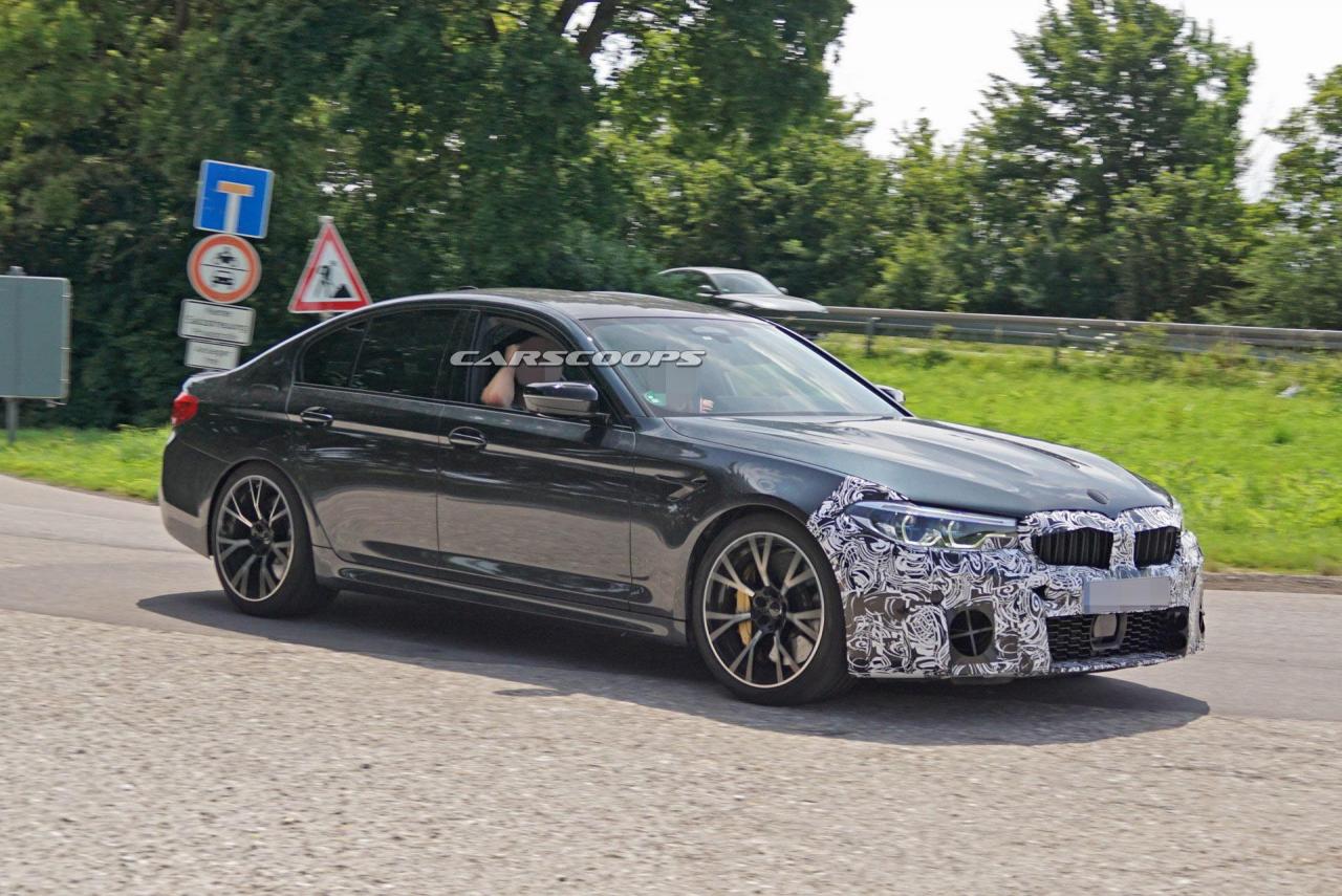 BMW M5 M xDrive F90 LCI 2021 Spy (2).jpg