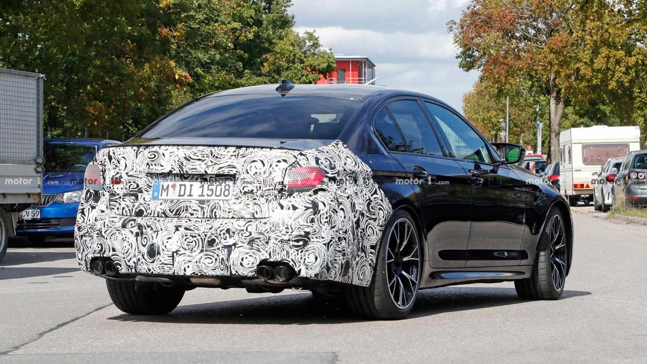 BMW M5 facelift 2021 Spy LCI - BMW M5 F90 (10).jpg