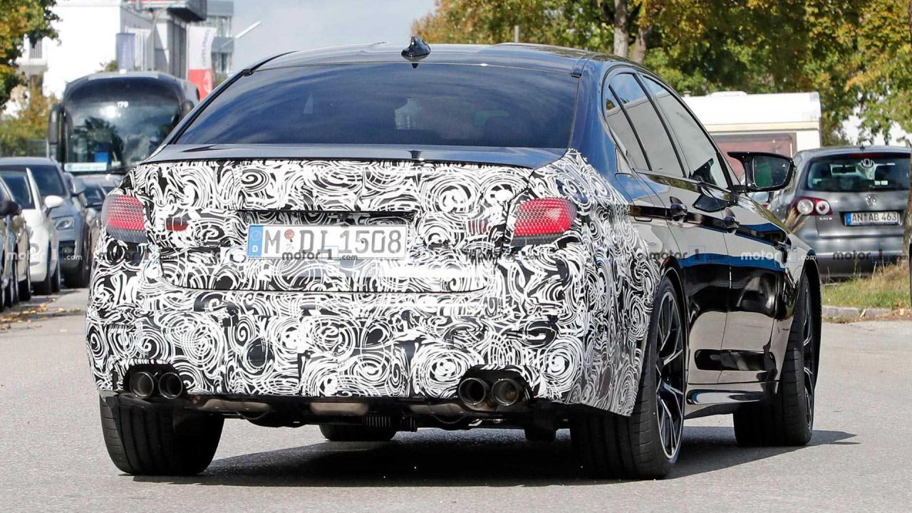 BMW M5 facelift 2021 Spy LCI - BMW M5 F90 (11).jpg
