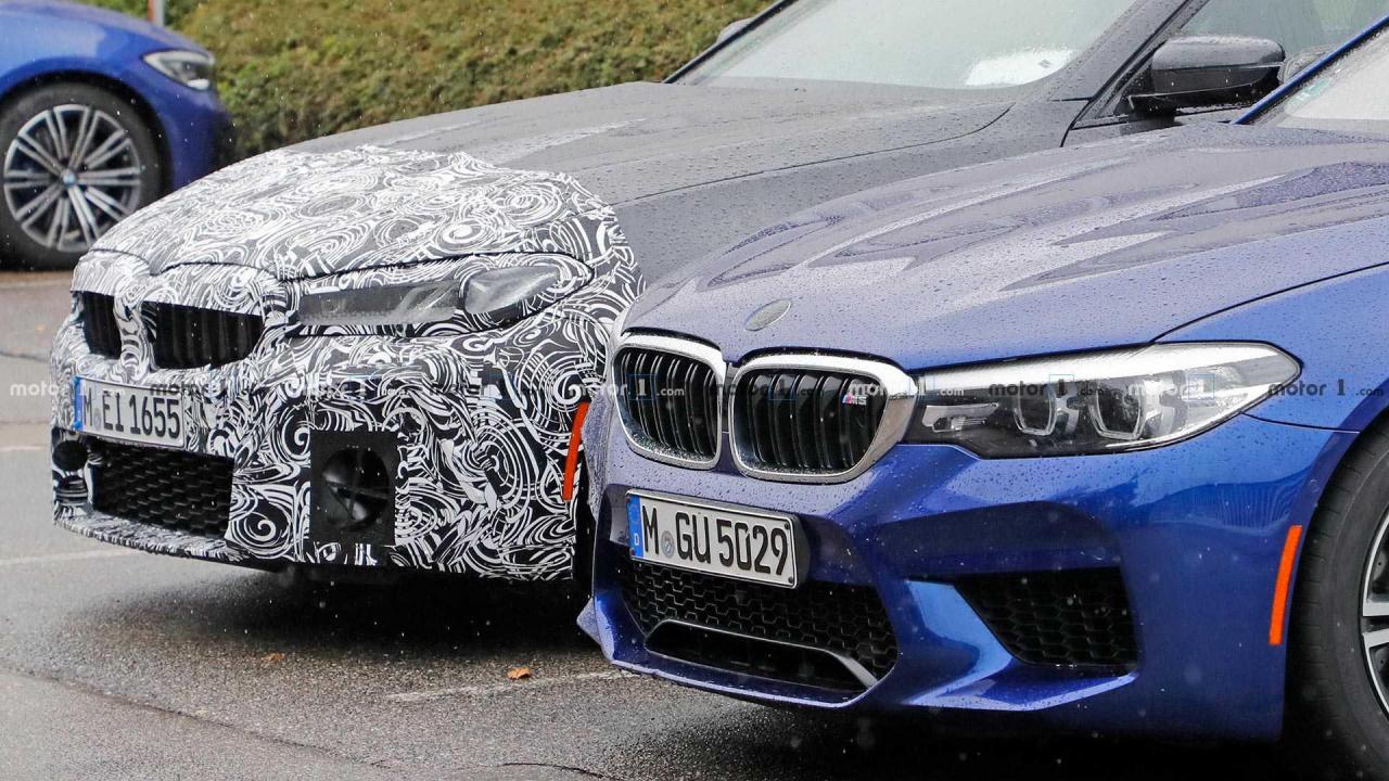 BMW M5 facelift 2021 Spy LCI - BMW M5 F90.jpg