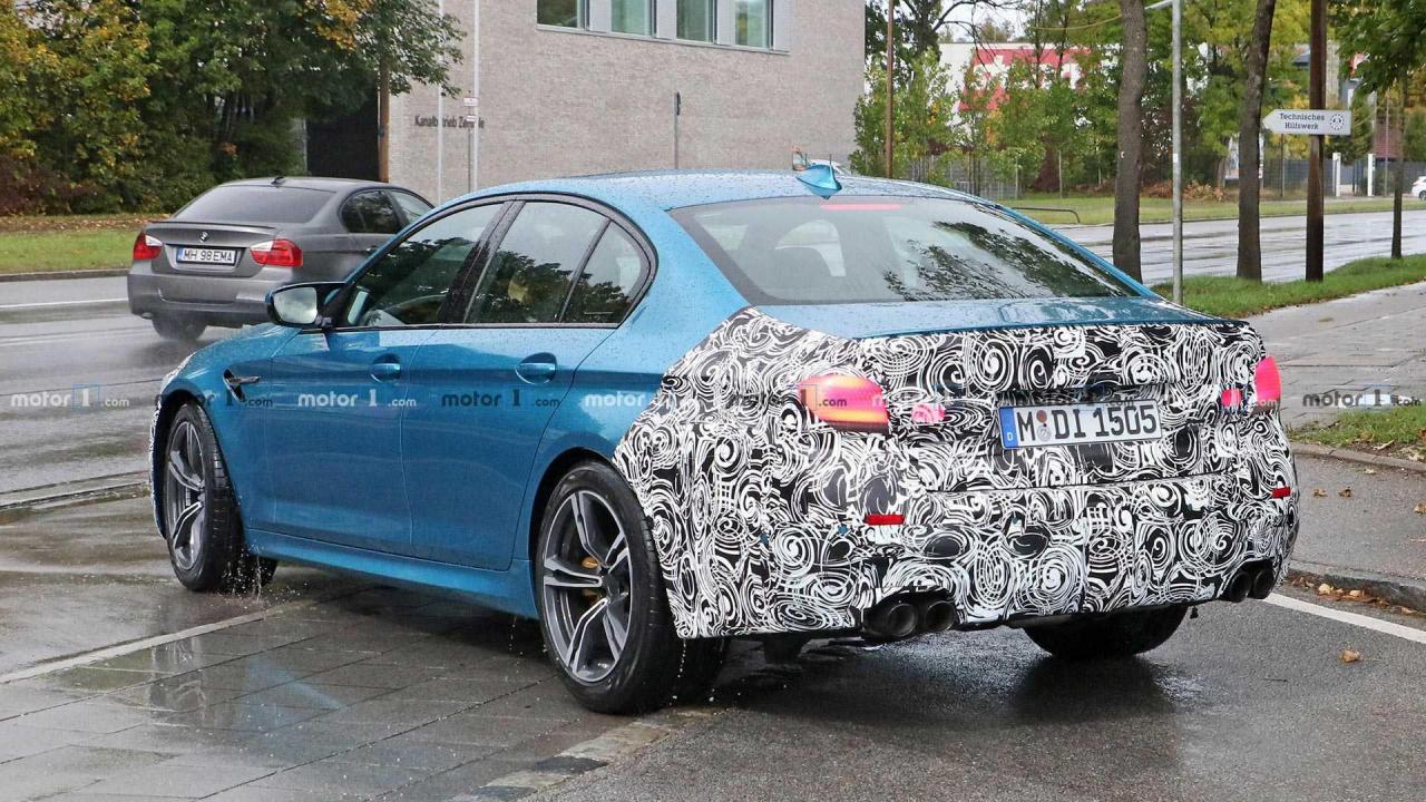 BMW M5 facelift 2021 Spy LCI - BMW M5 F90 (15).jpg