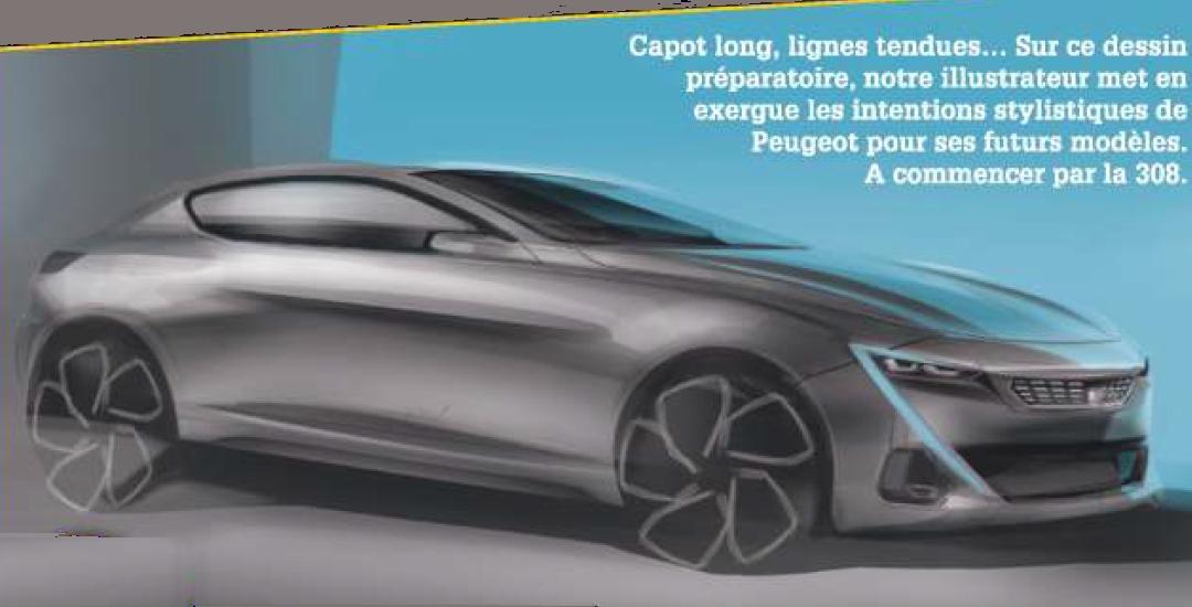 Peugeot 308 III 2021 -  Prj. P51 (Spy)