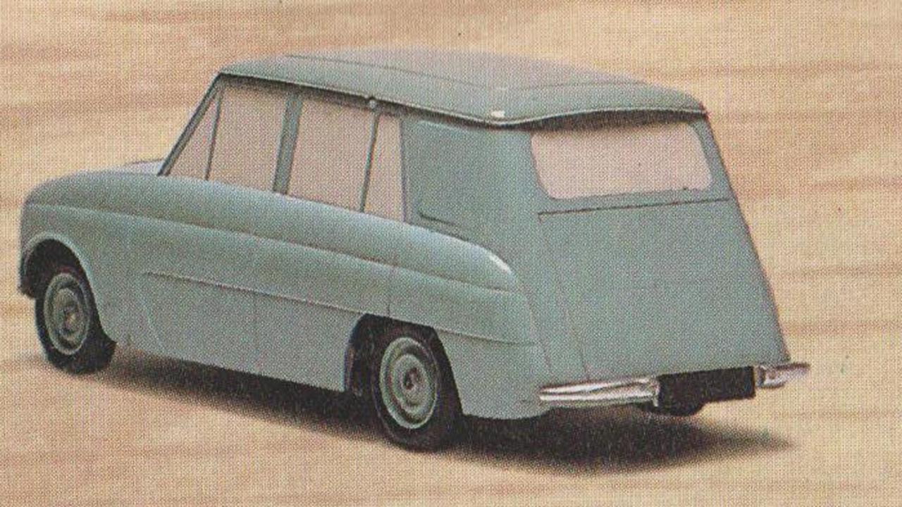 Renault - Maquette prima ipotesi R4 - 1955-56 - Robert Barthaud 1.jpg