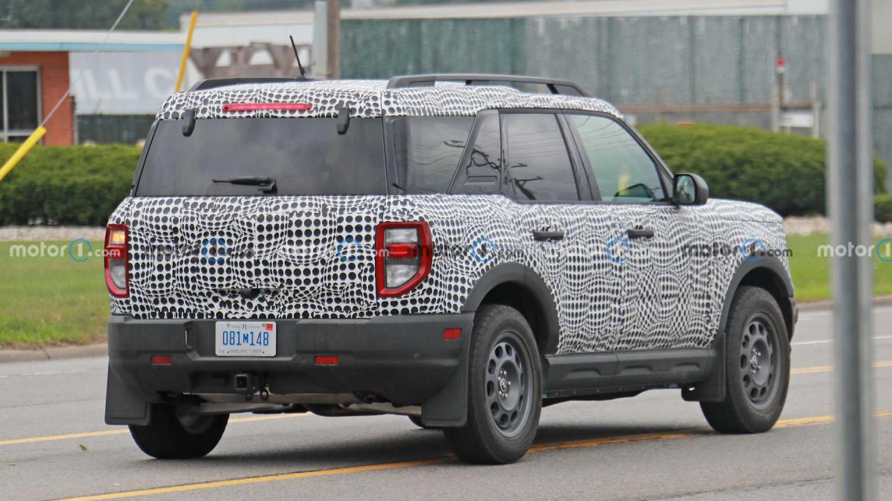 Ford Bronco Sport Heritage Edition 2025 (Spy) - Scoops and Rumors 