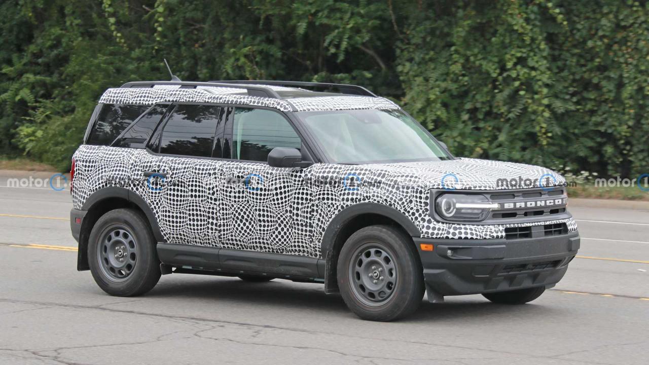 Ford Bronco Sport Heritage Edition 2024 (Spy) Scoops and Rumors
