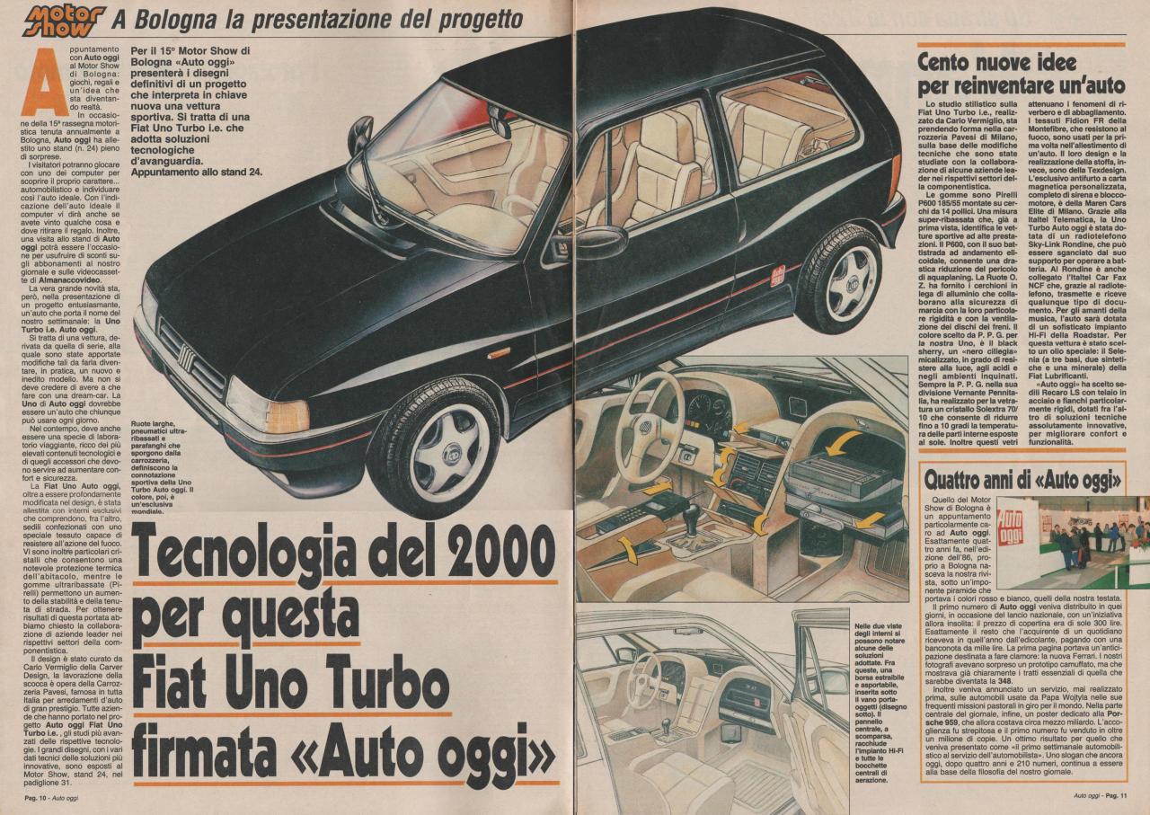 Fiat Uno Turbo Auto Oggi 1990-12-13.jpg