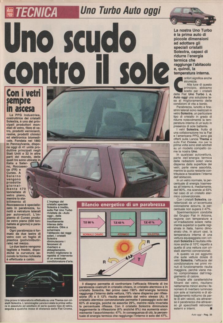 Fiat Uno Turbo Auto Oggi 1991-06-20 Cristalli.jpg