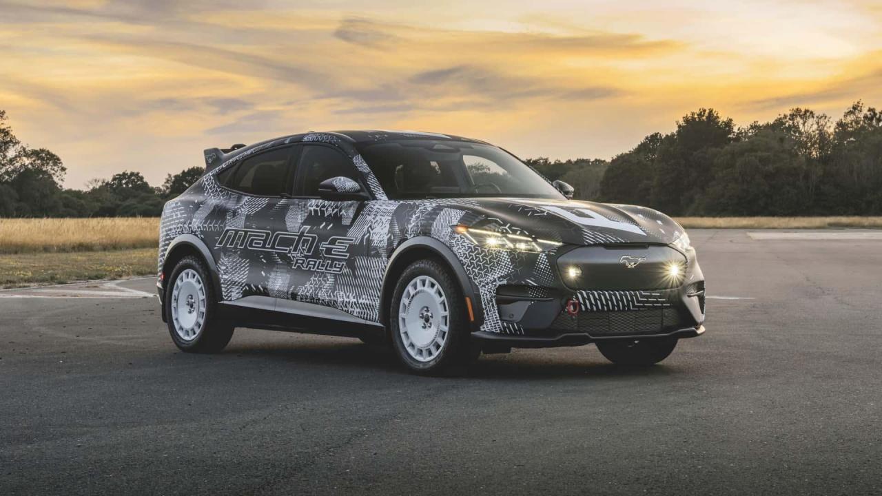 Ford Mustang Mach-E Rally 2023