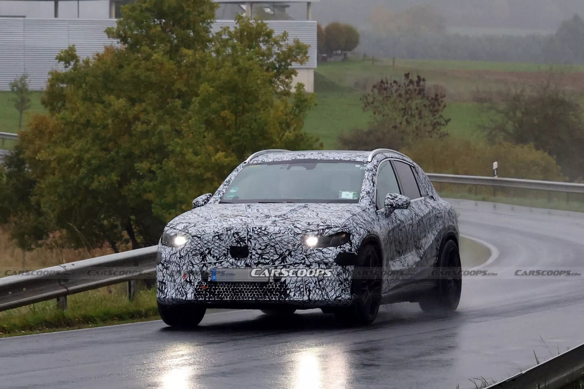 Mercedes-AMG GLC with EQ Technology 2027 (Spy)