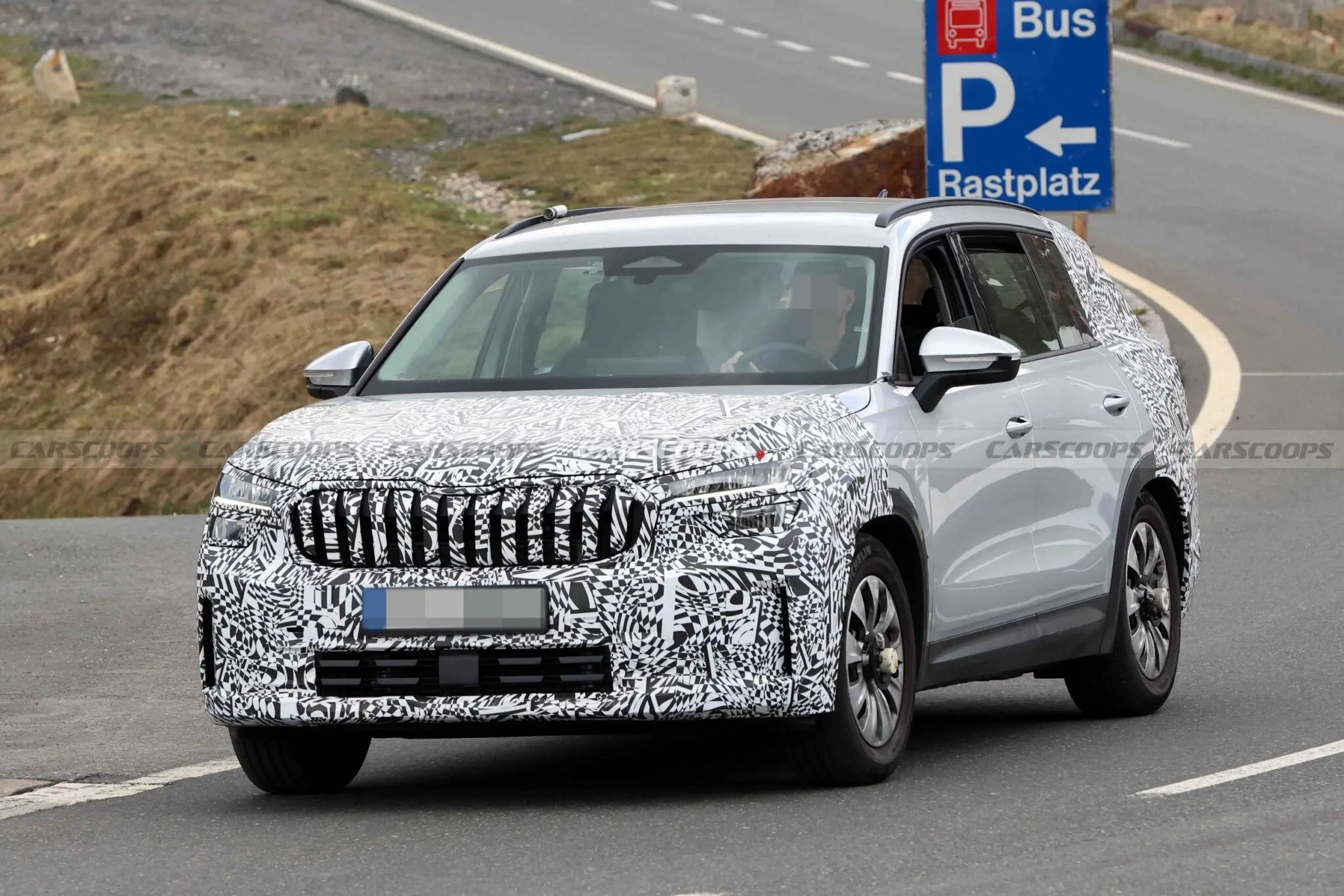 Škoda Kodiaq Facelift 2027 (Spy)