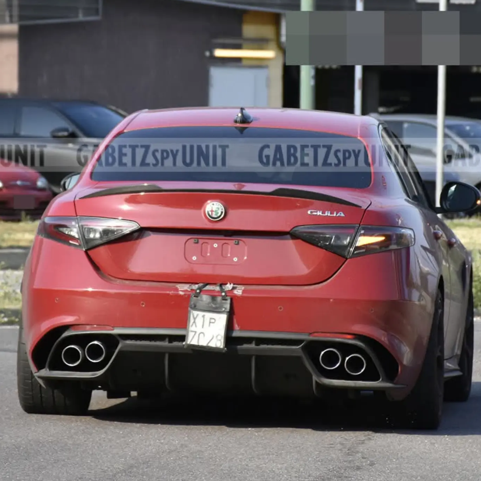 Alfa Romeo Giulia Quadrifoglio M.Y. 2027 (Spy)