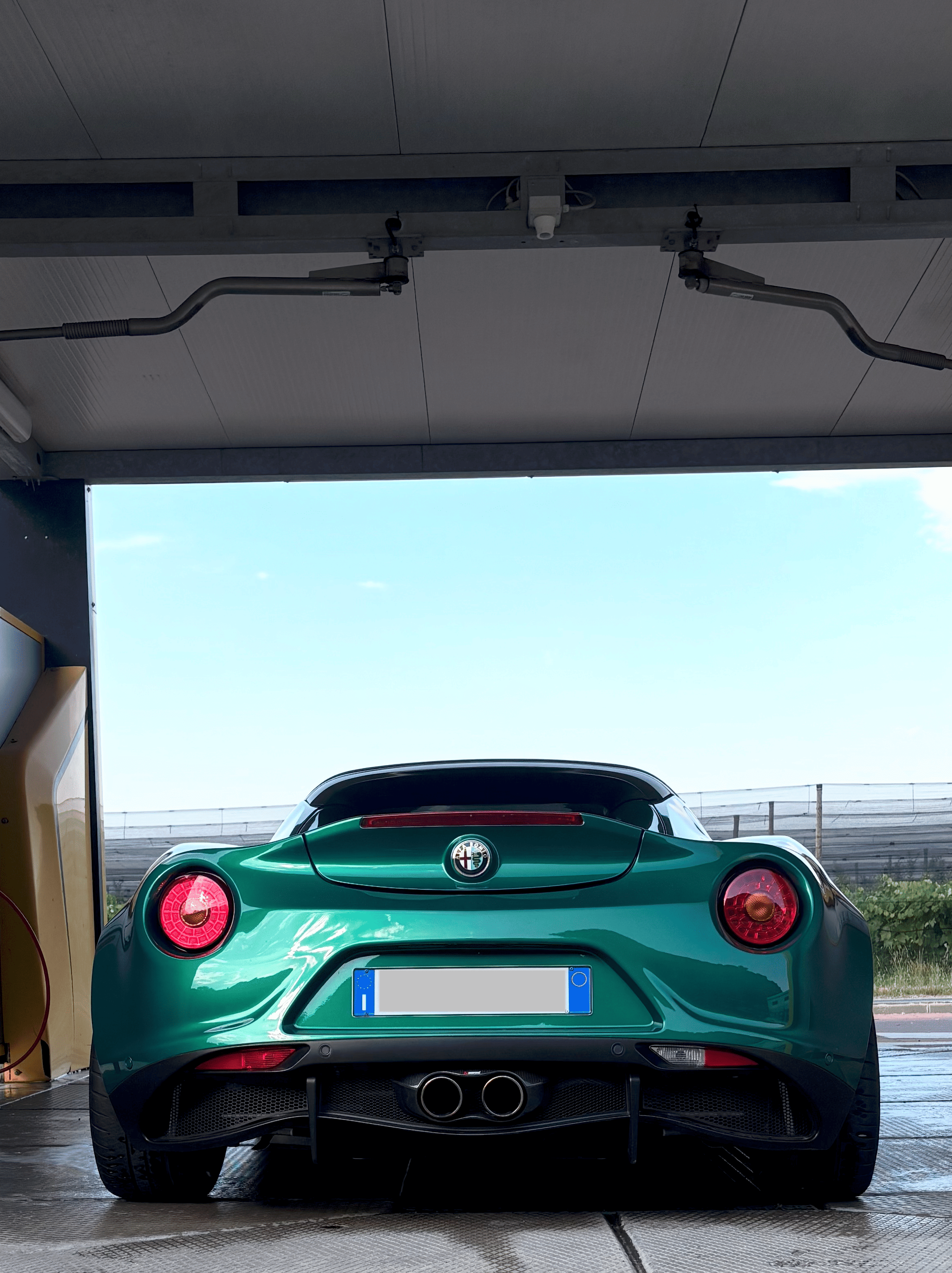 Nuovo ingresso in garage: 4C Spider